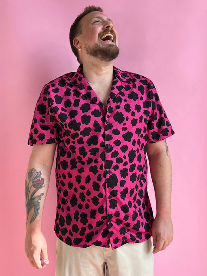 The Pink Panther Button Up