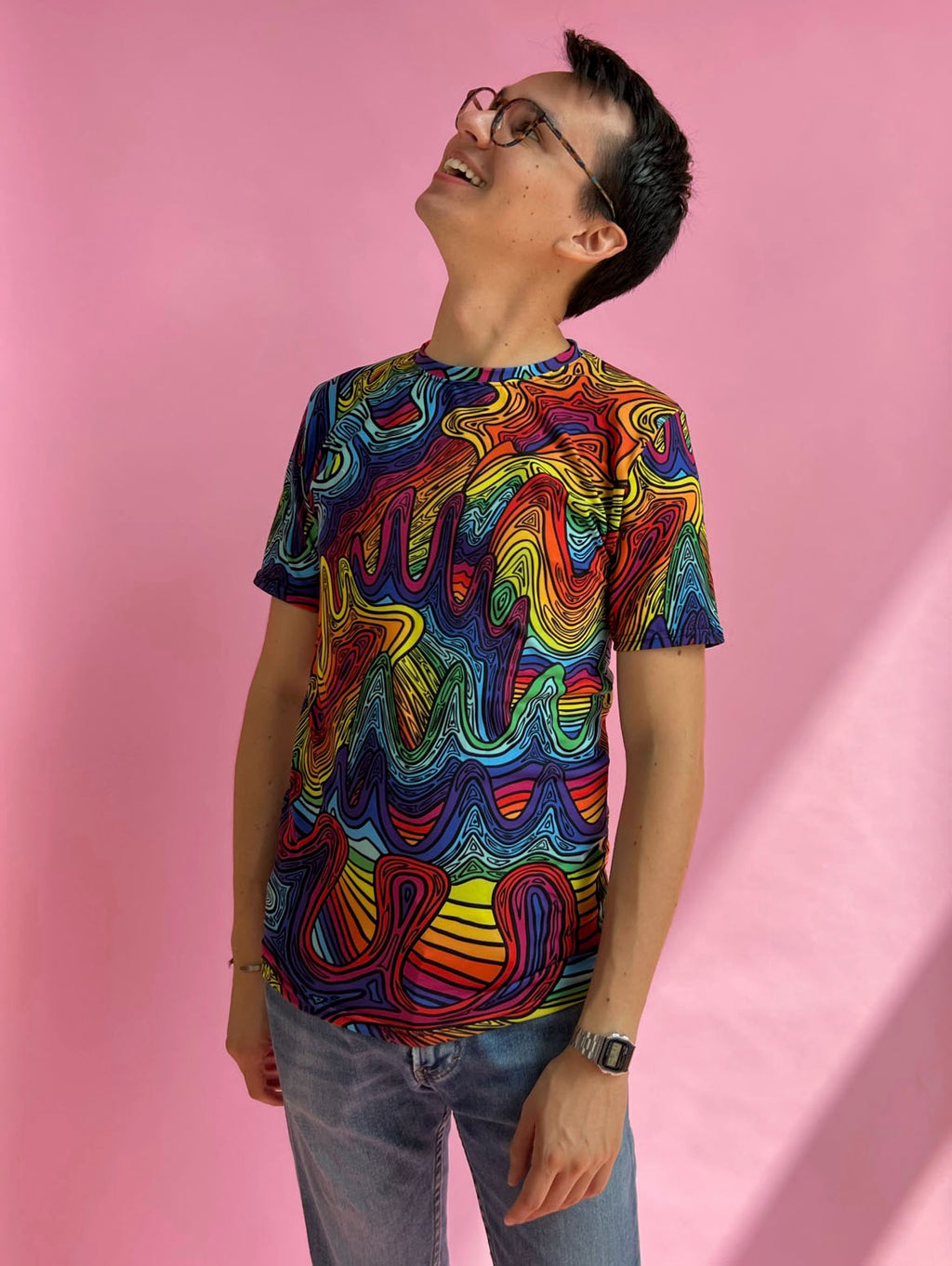 The Rainbow Blob Tee