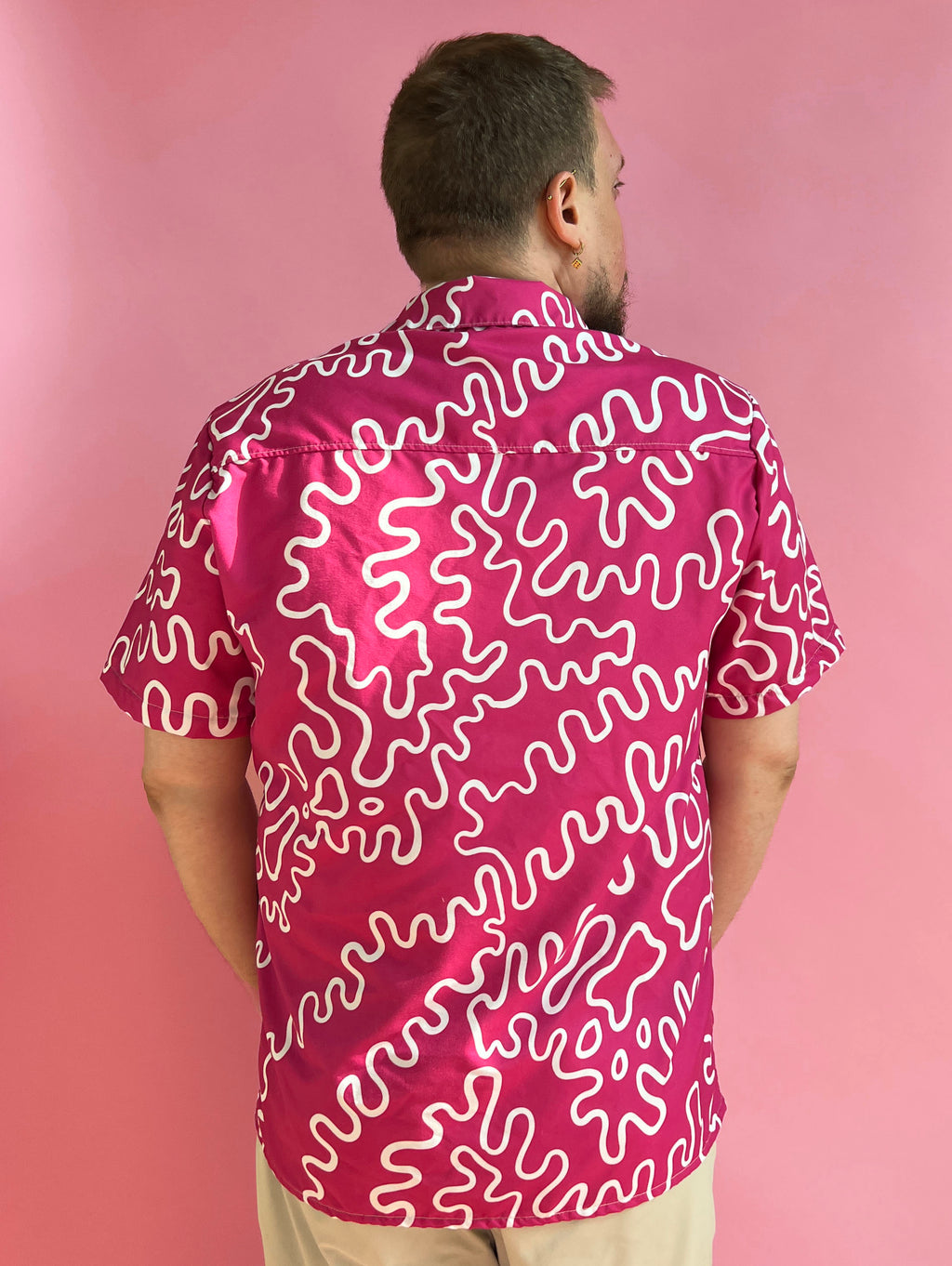 The Pink Amoeba Button Up