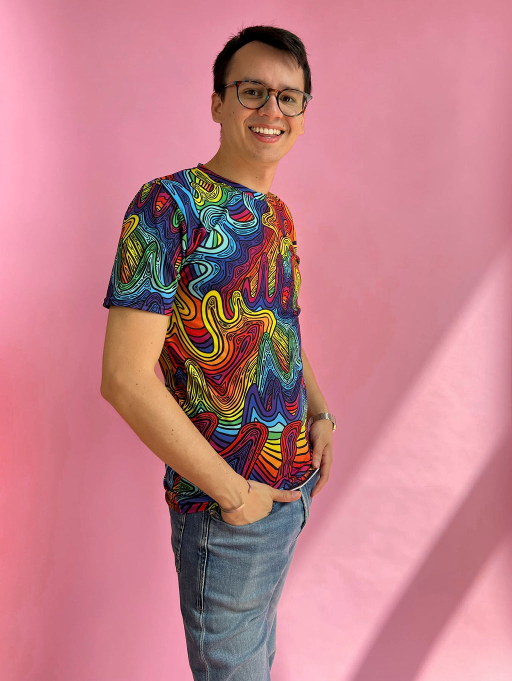 The Rainbow Blob Tee