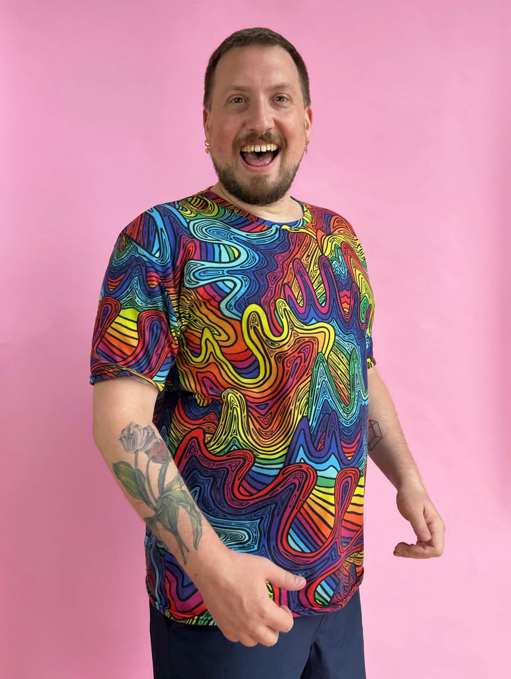 The Rainbow Blob Tee