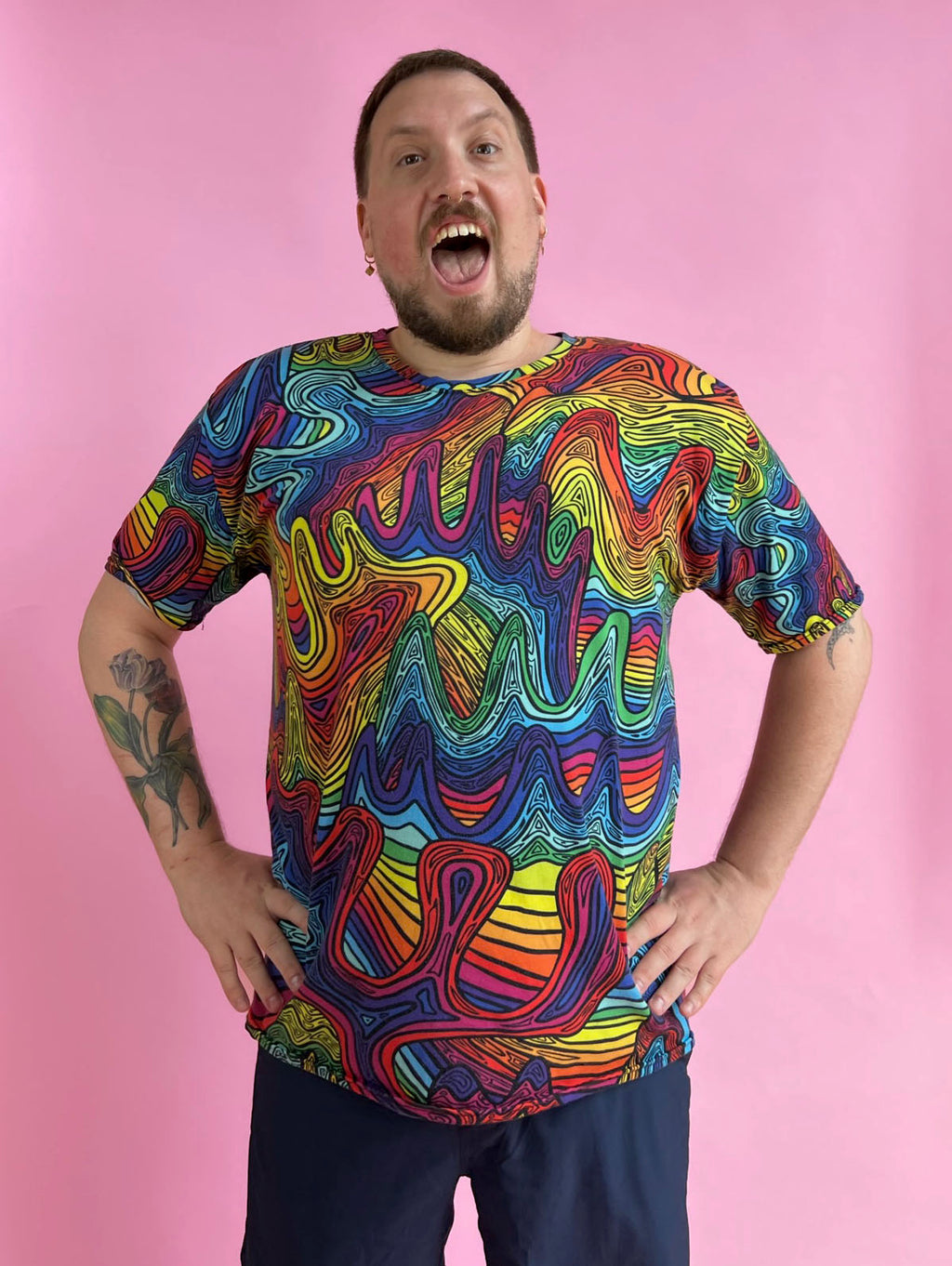 The Rainbow Blob Tee