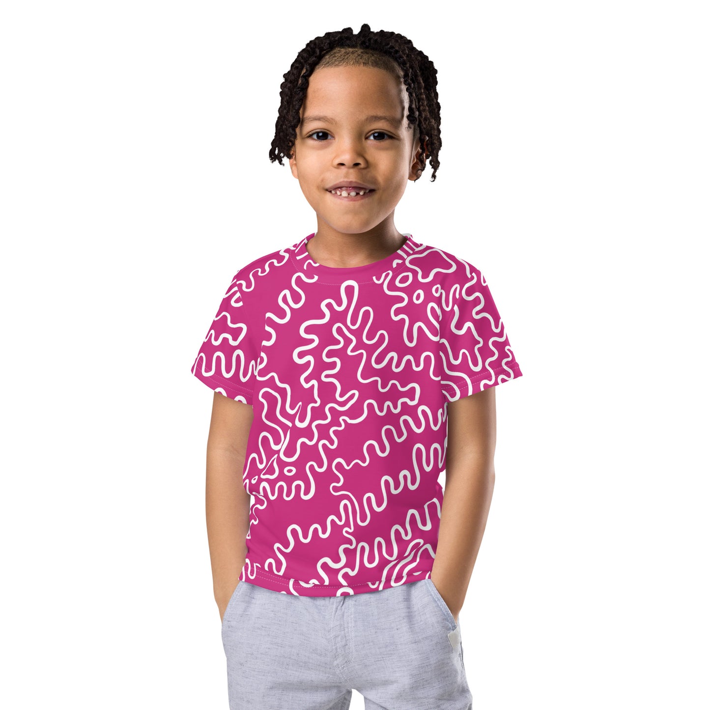 The Pink Amoeba Kids Tee