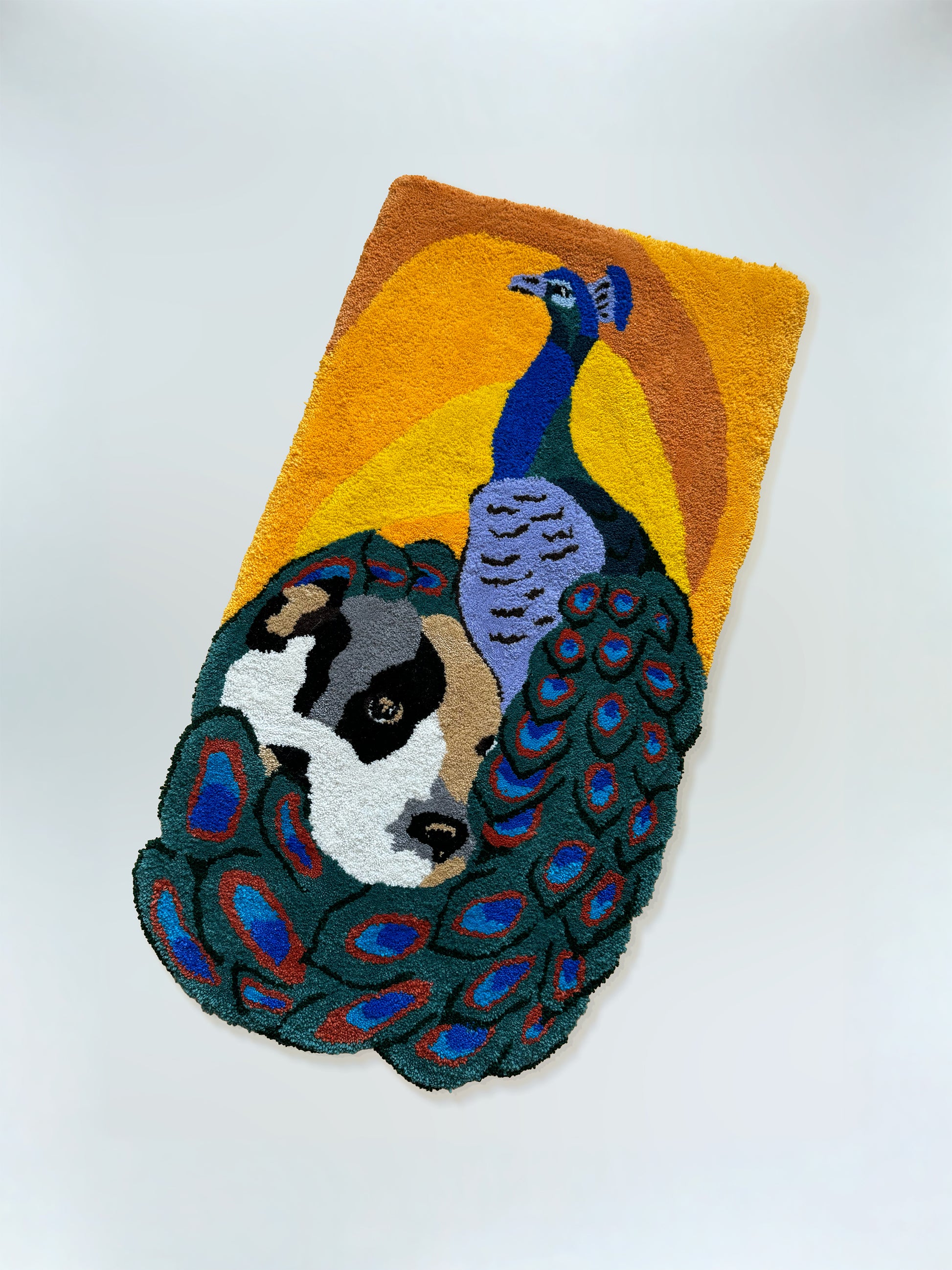 King and the Peacock