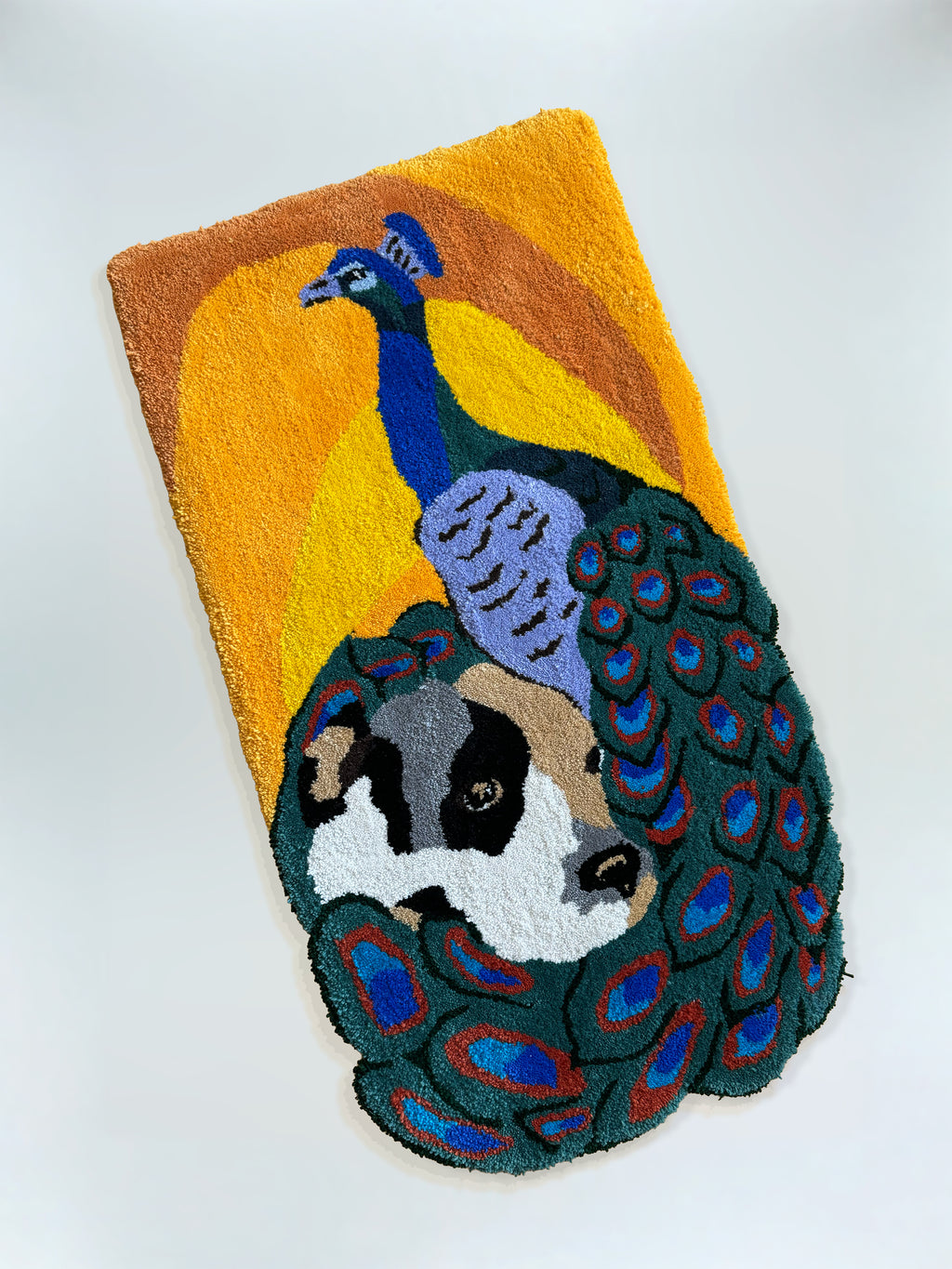 King and the Peacock