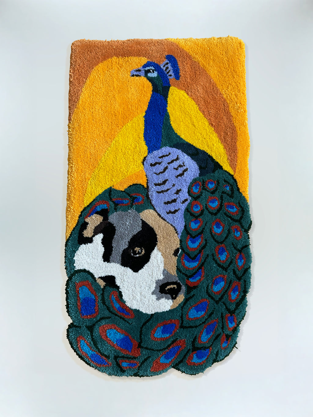 King and the Peacock