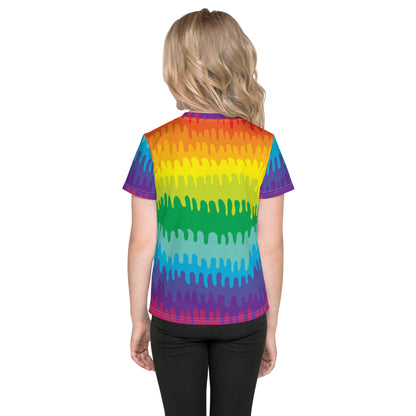 The Rainbow Wave Kids Tee