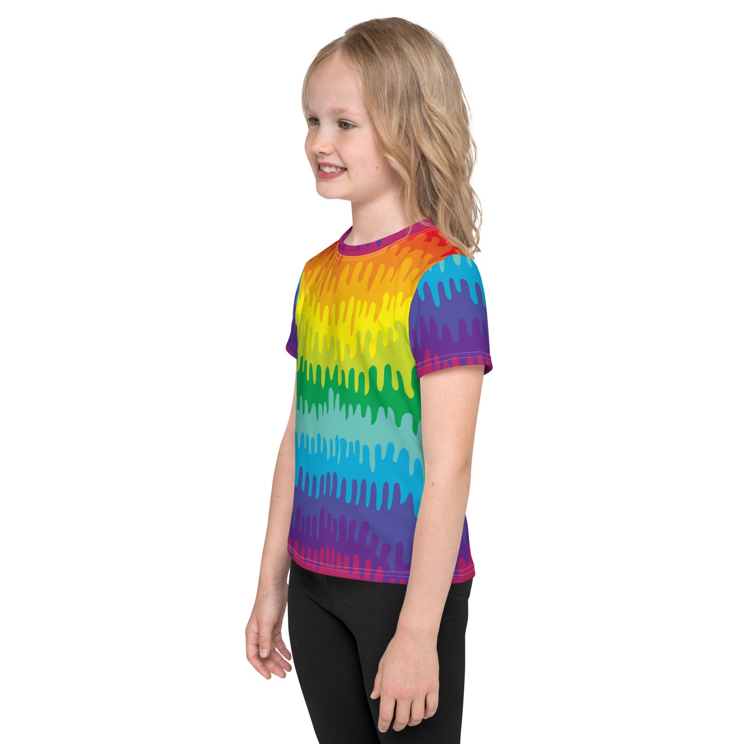 The Rainbow Wave Kids Tee